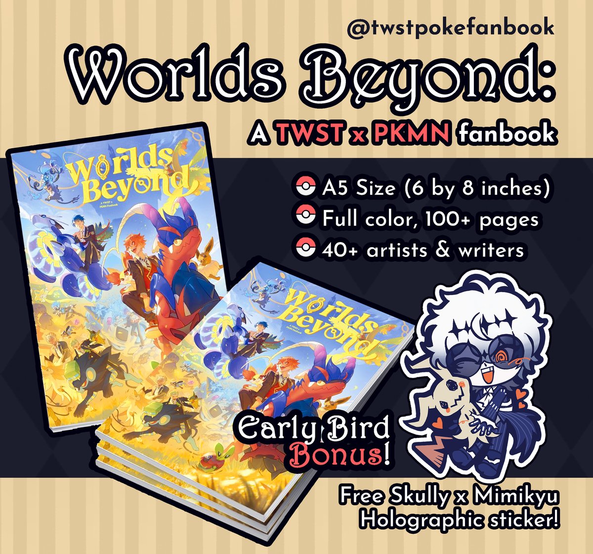 TWST] Worlds Beyond: A TWST x PKMN Zine + Print | celchuno